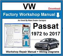 VW Volkswagen Passat Service Repair Workshop Manual